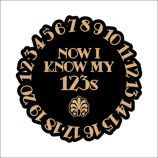 20cm Alphabet Art Deco Sign