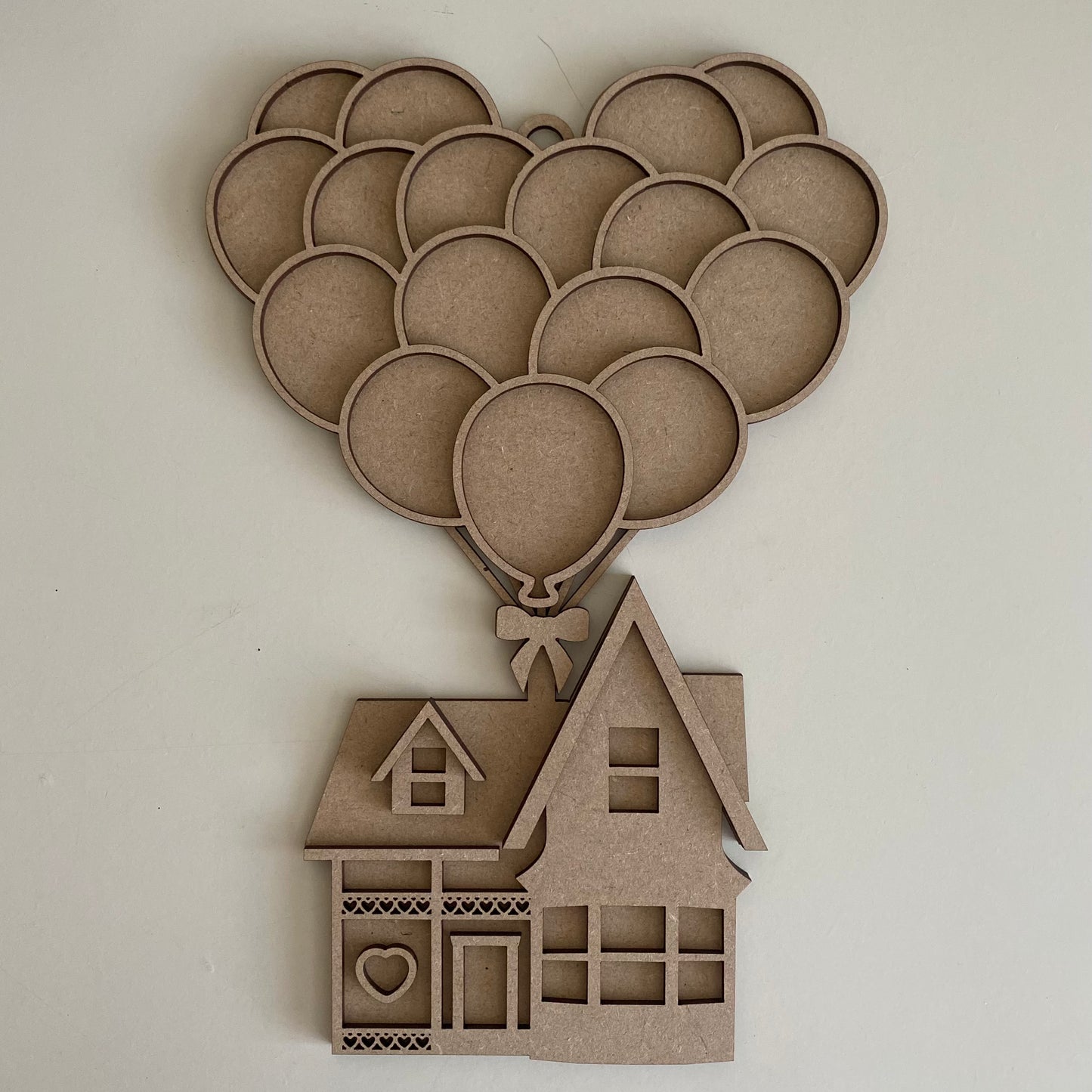 30cm Balloon House Plaque