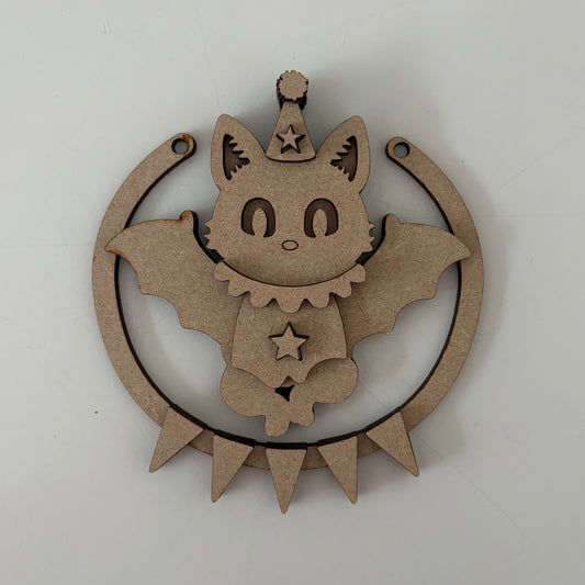 12.5cm Vintage County Fair Acro-Bat Decoration