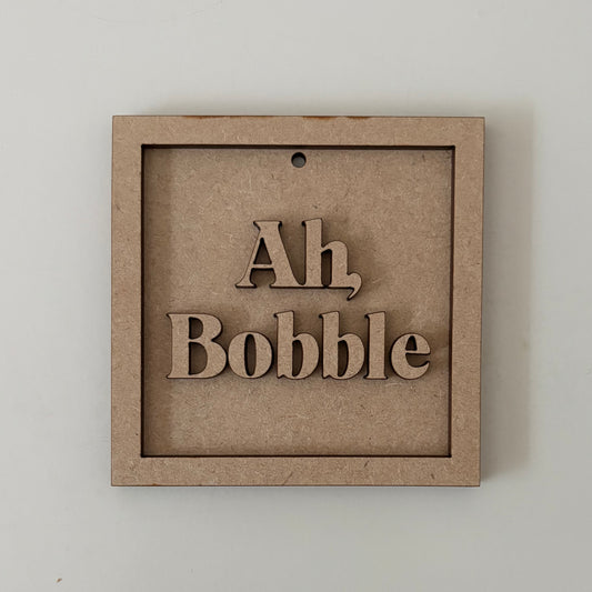 9cm Ah, Bobble Mini Frame