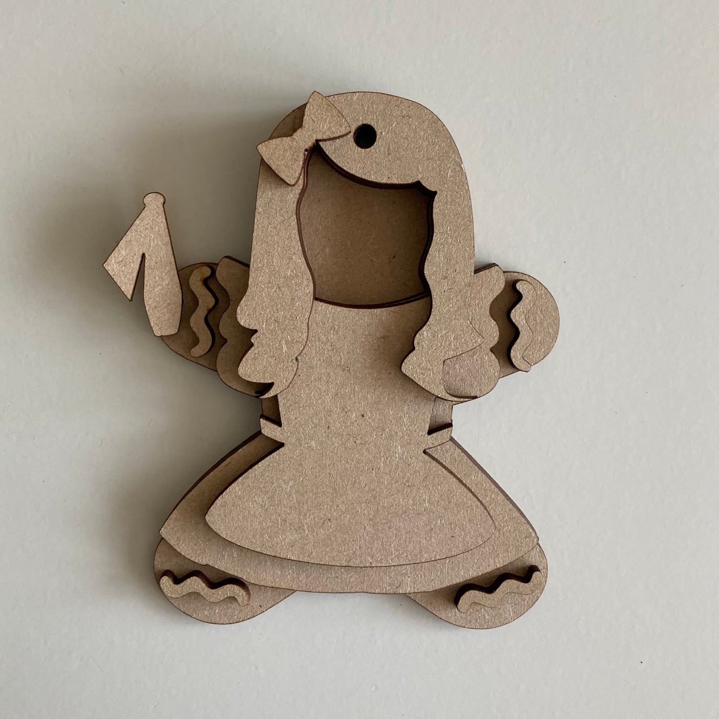 10cm Alice In Wonderland Gingerbread Character