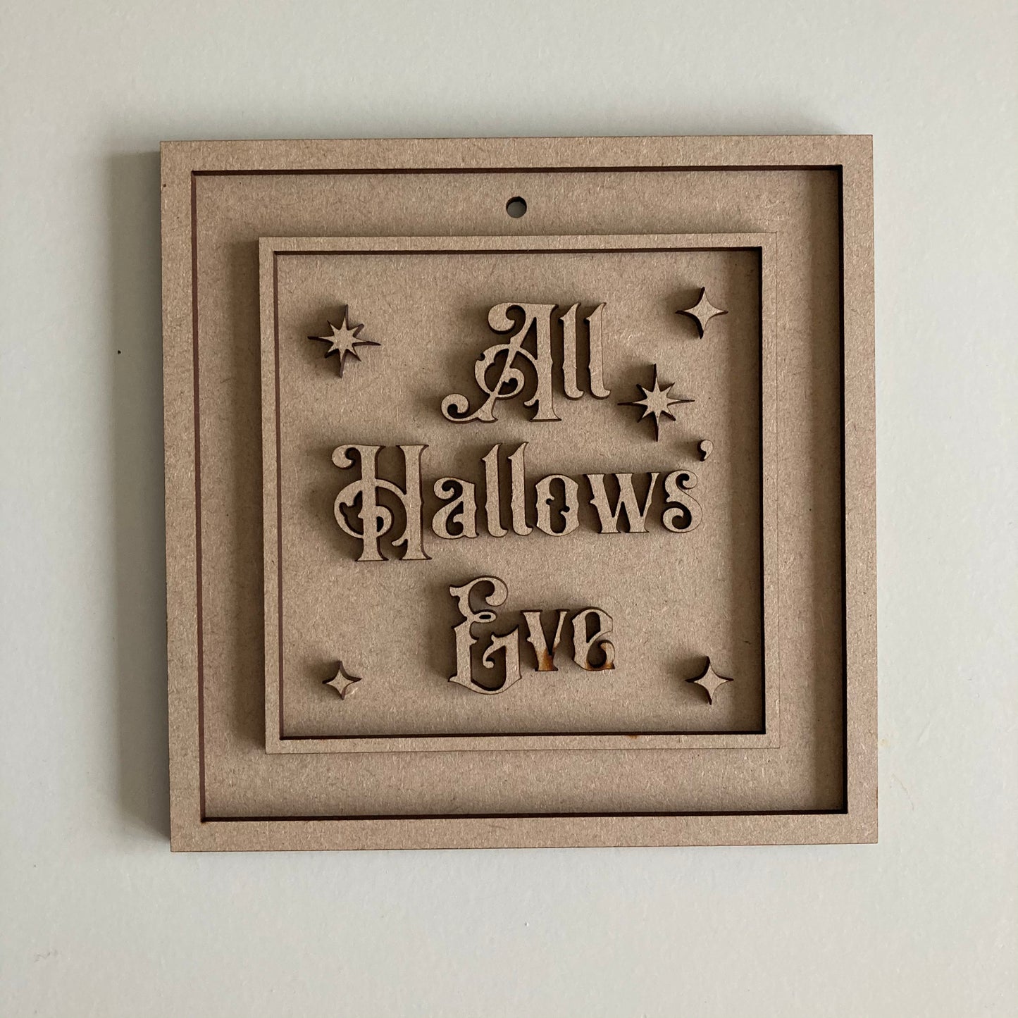 15cm All Hallows Eve Sign