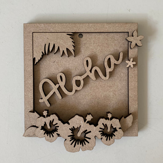 9cm Aloha Mini Frame