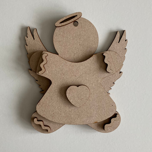 10cm Angel Gingerbread Character