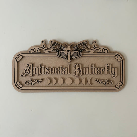 30 Antisocial Butterfly Sign