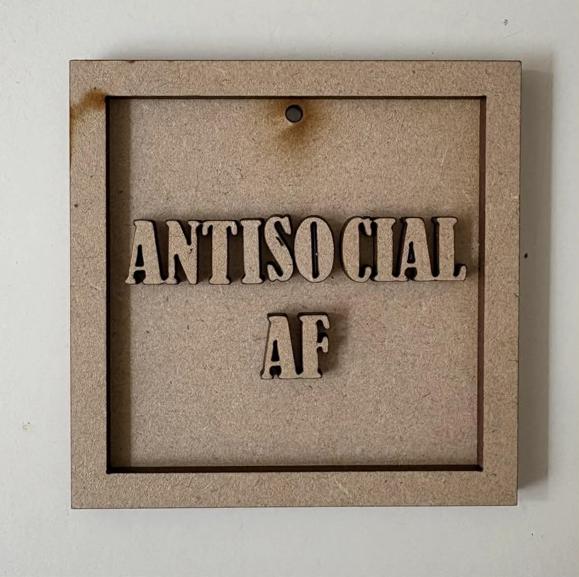 9cm Antisocial AF Mini Frame