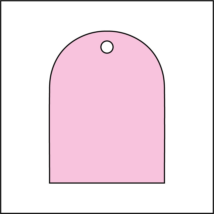 5cm Arch Gift Tag