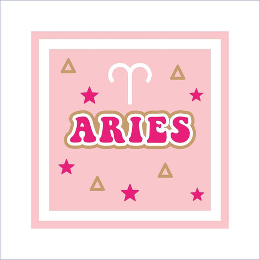 19cm Aries Symbol Sign
