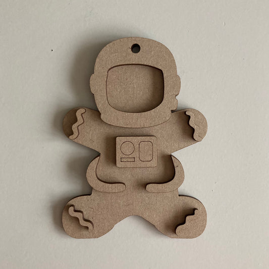 10cm Astronaut Gingerbread Character