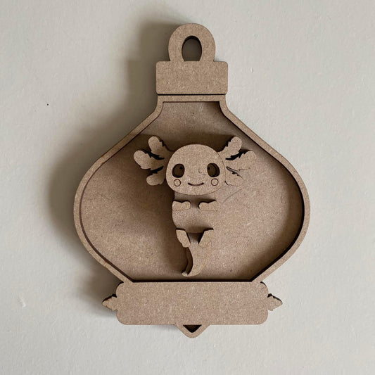 14.5cm Axolotl Fancy Bauble