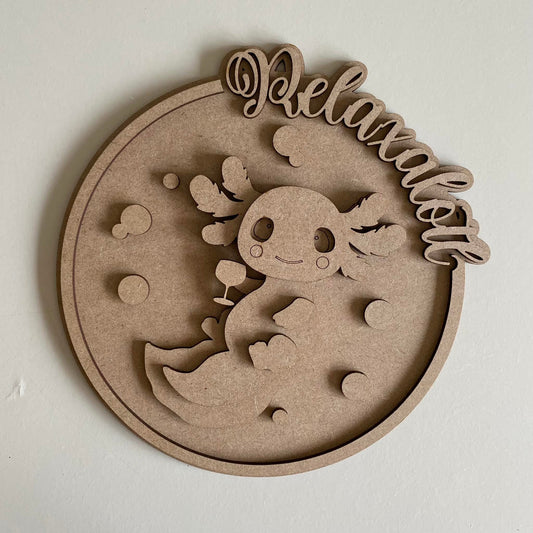 20cm Relaxalotl Sign