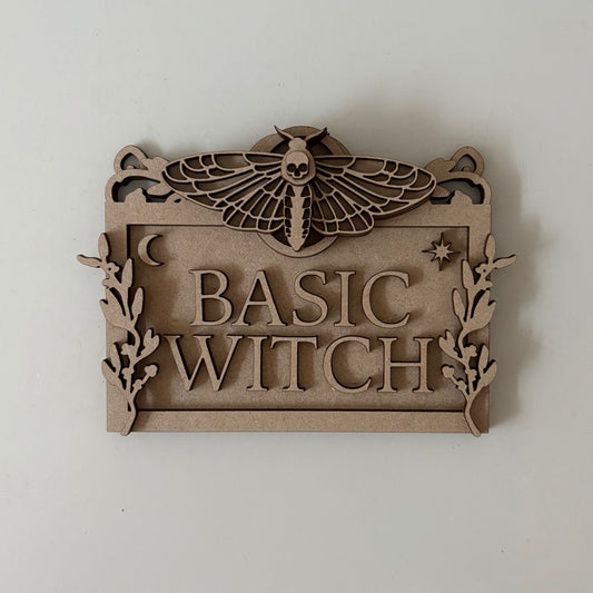 13cm Basic Witch Mini Frame
