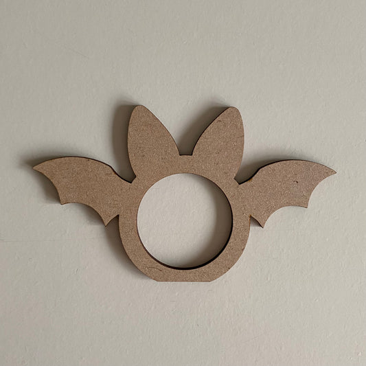 12.5cm Bat Napkin Rings (Set Of Six)
