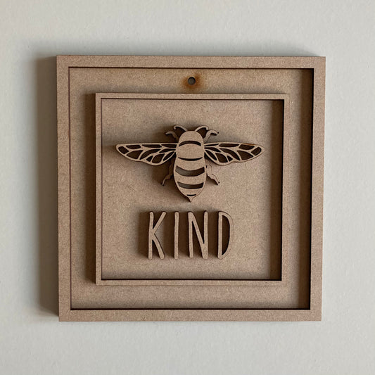 15cm Bee Kind Sign