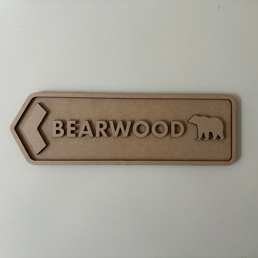 15cm Arrow Sign