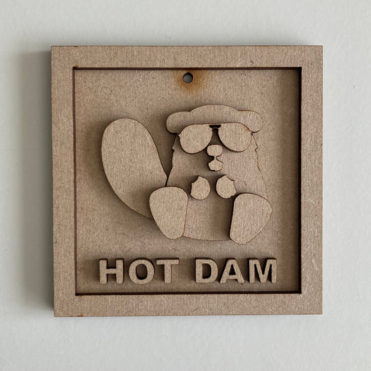 9cm Hot Dam Beaver Mini Frame