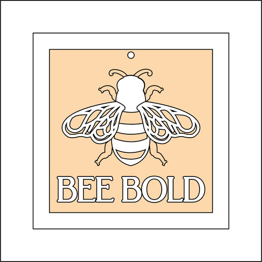 9cm Bee Bold Mini Frame