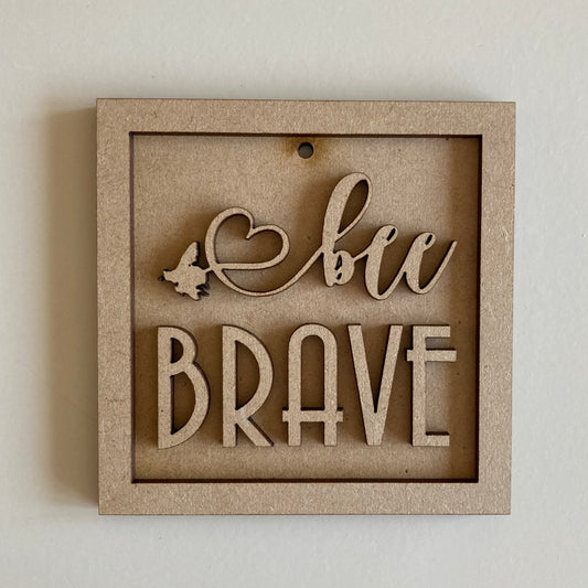 9cm Bee Brave Mini Frame