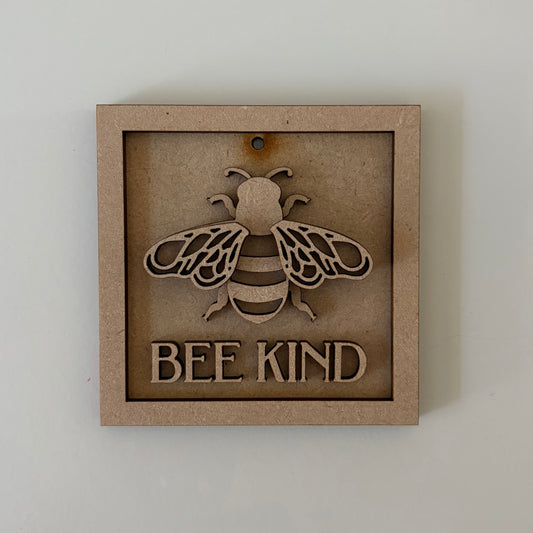 9cm Bee Kind Mini Frame
