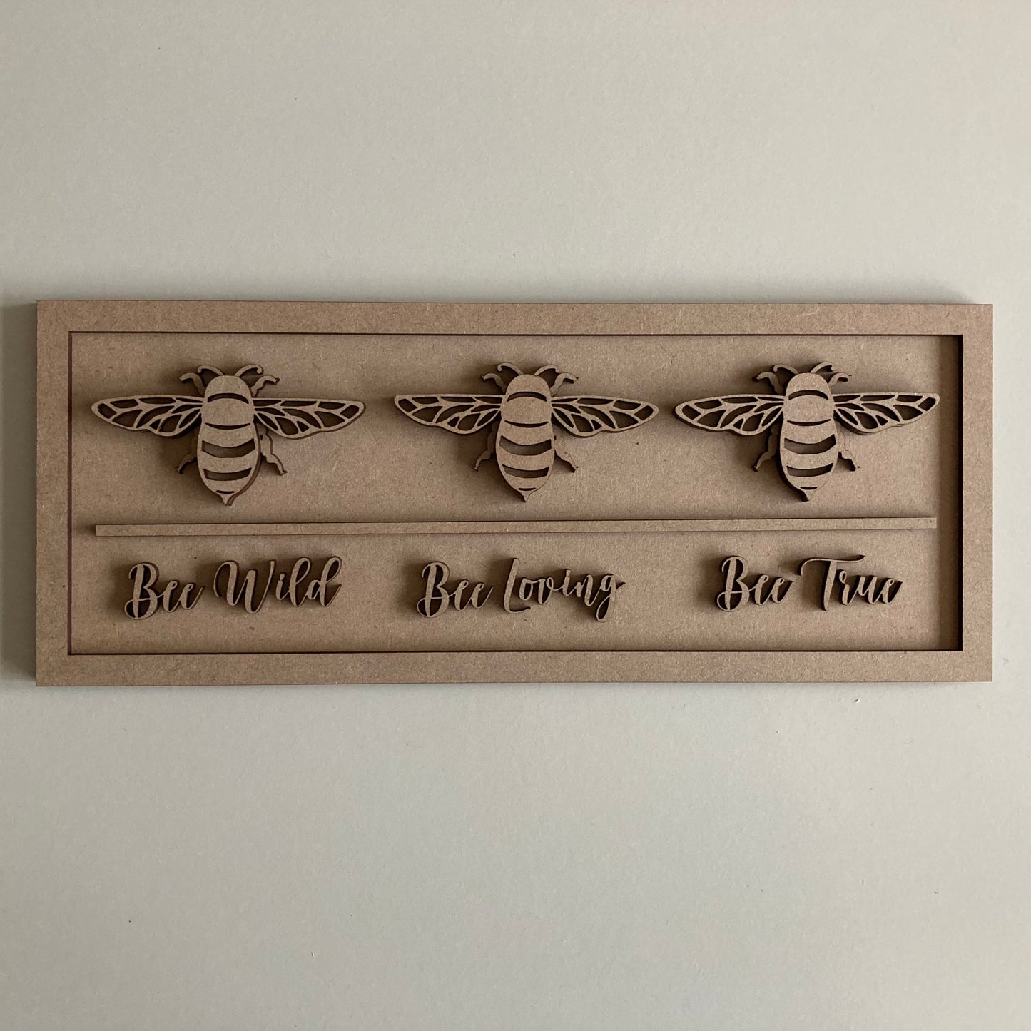30cm Bee Wild Bee Loving Bee True Sign