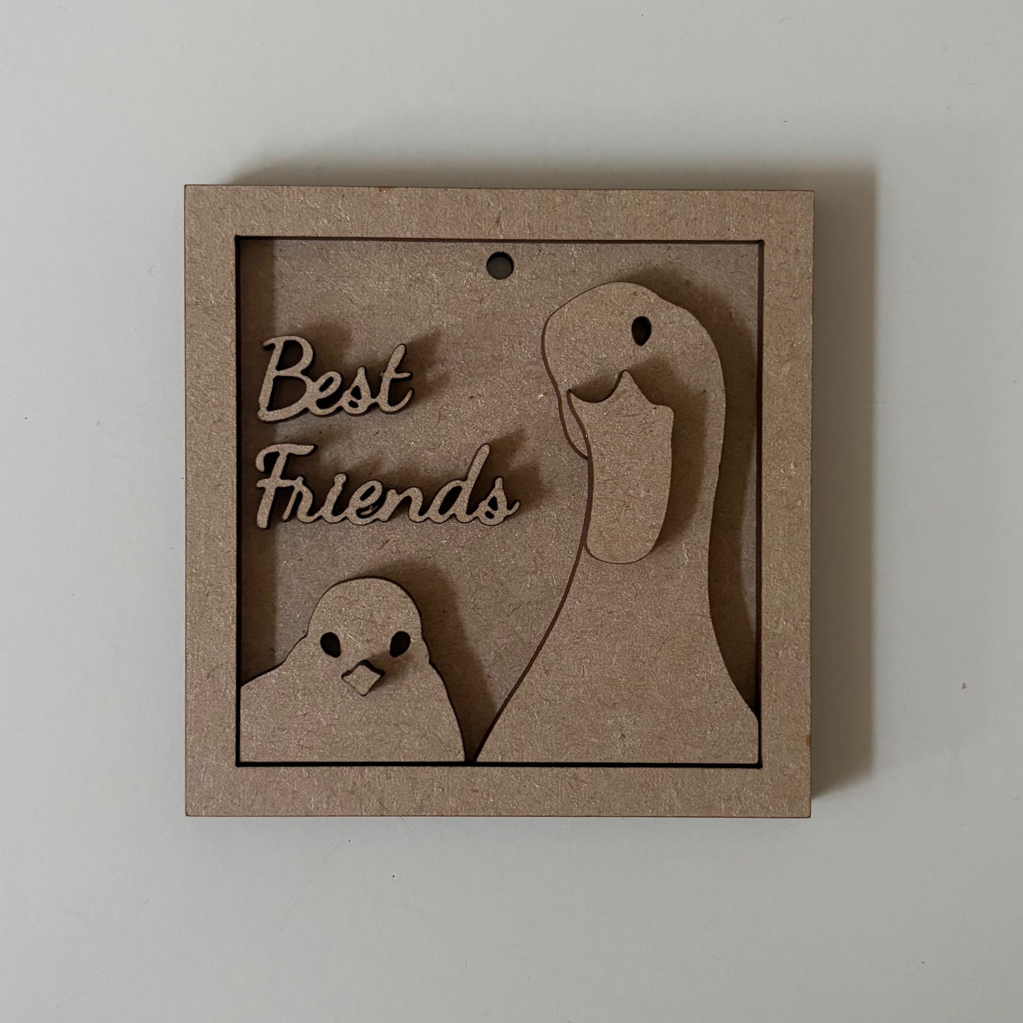 9cm Best Friends Chick & Duck Mini Frame