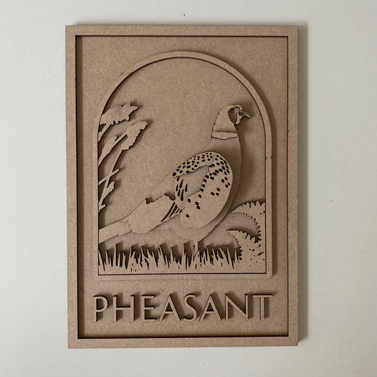 25cm Pheasant Arch Sign