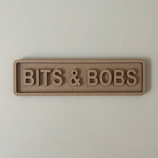 20cm Bits & Bobs Sign