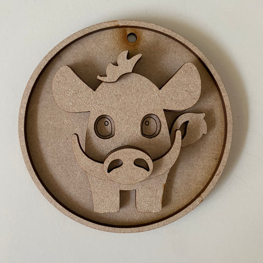 10cm Boar Bauble