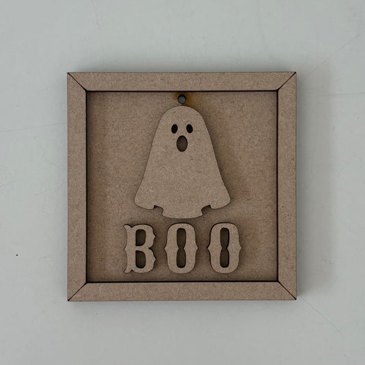 9cm Boo Ghost Mini Frame