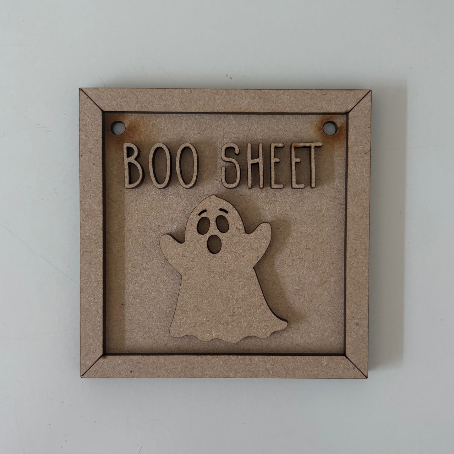 9cm Boo Sheet Ghost Mini Frame