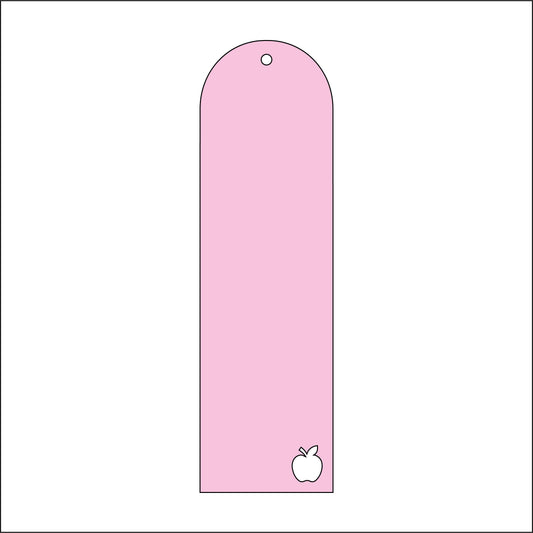 17cm Arch Bookmark With Apple Cutout