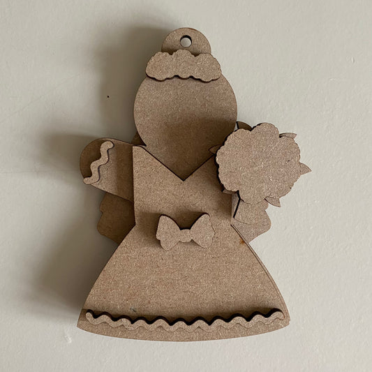 10cm Bride Gingerbread Character