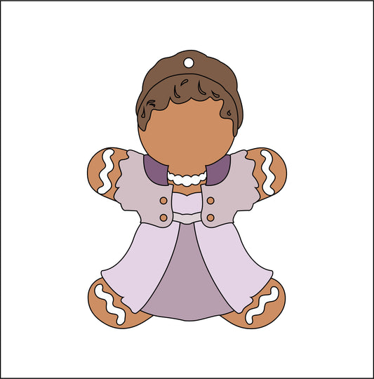 10cm Dowager Viscountess Regency Gingerbread Character