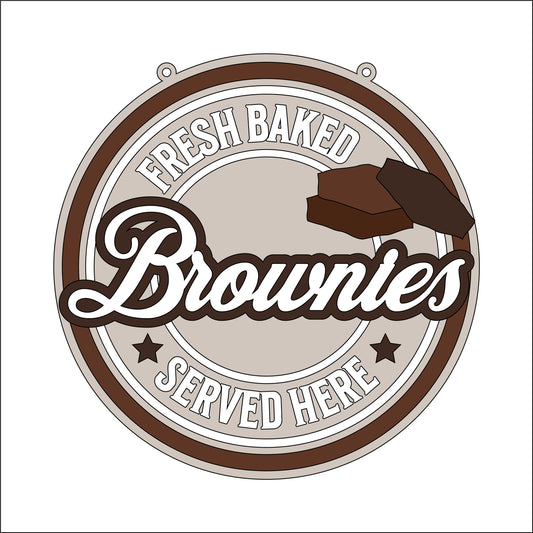 20cm Brownies Sign