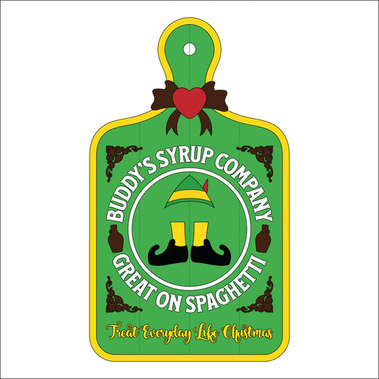 30cm Buddy's Syrup Company Chopping Board