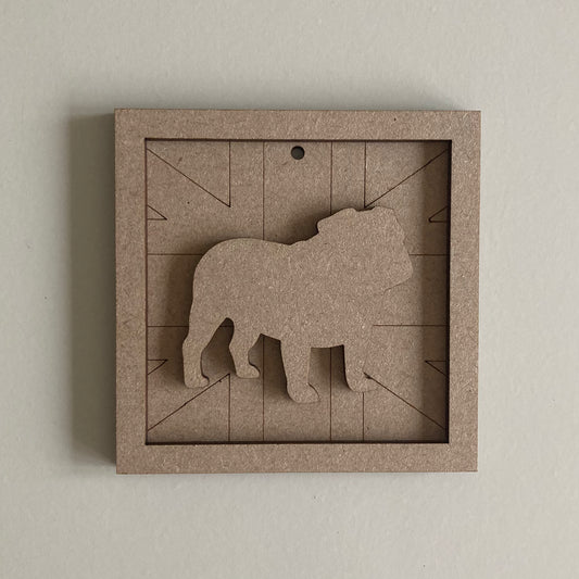 9cm Bulldog Mini Frame