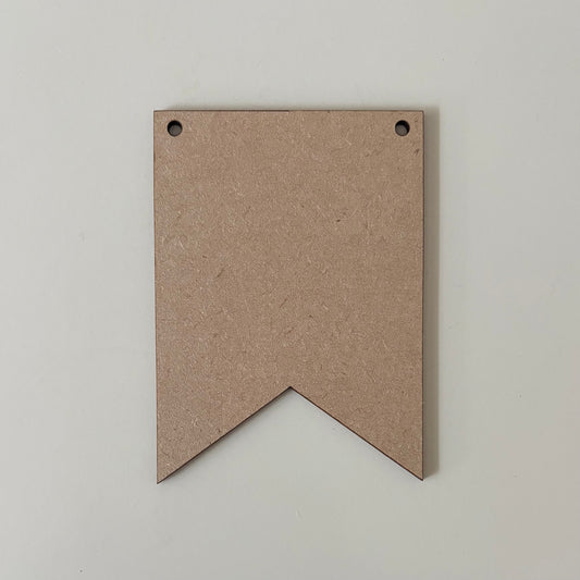 12cm Flag Bunting Shape