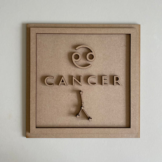19cm Cancer Sign