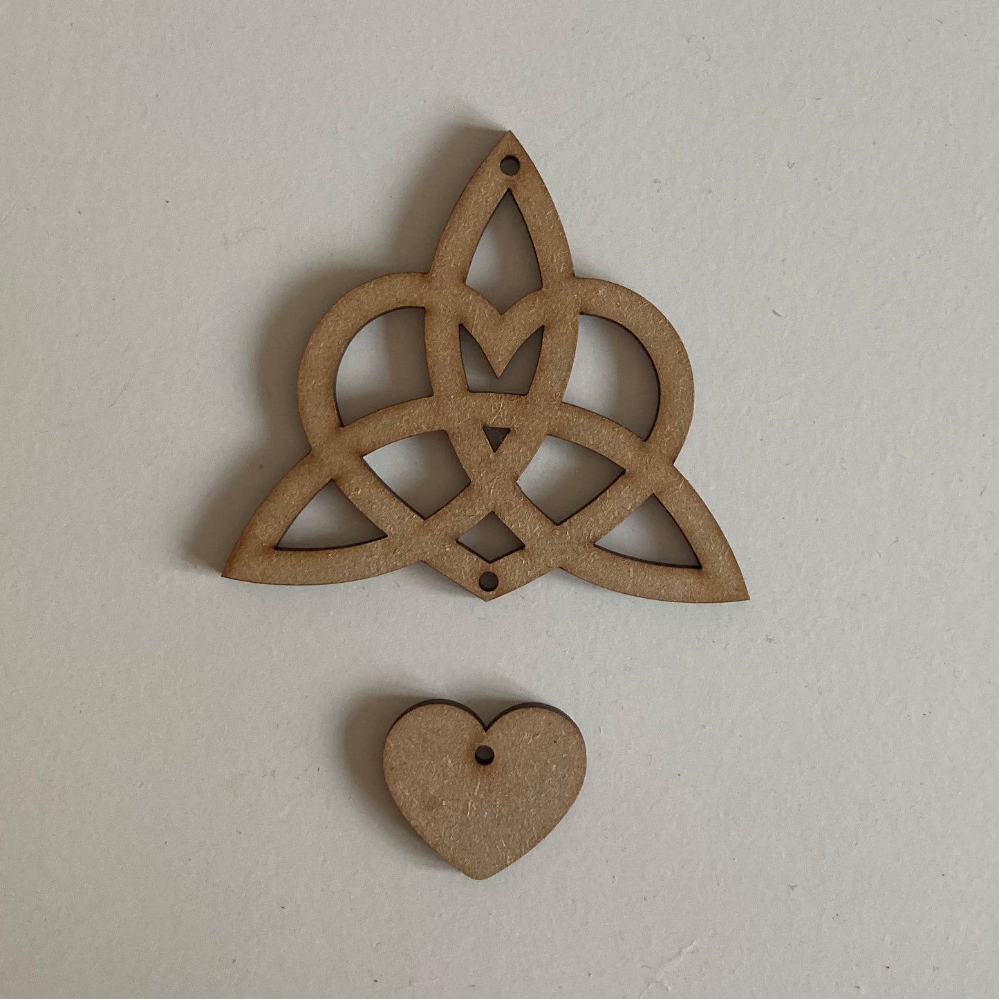 8cm Celtic Sister Knot Dangly Decoration
