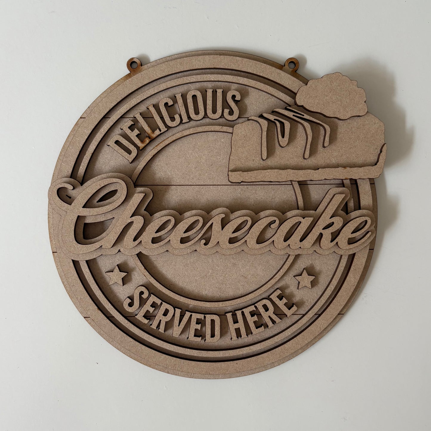 20cm Cheesecake Sign