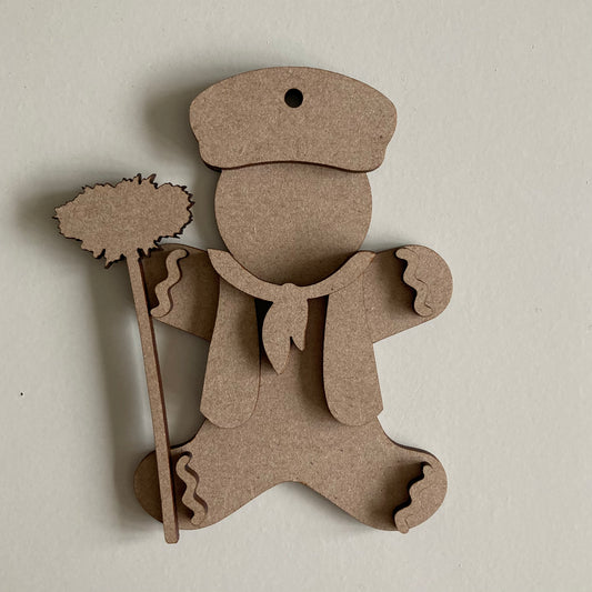 10cm Chimney Sweep Gingerbread Character