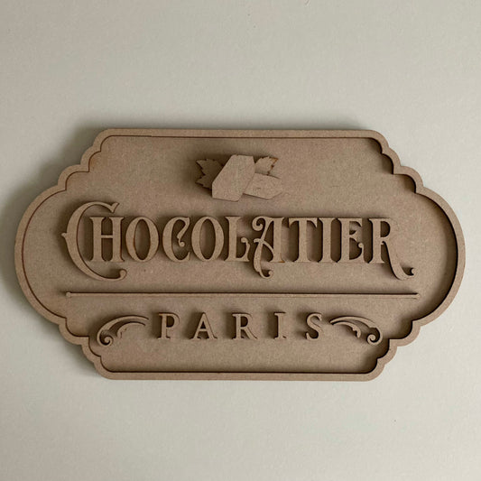 30cm Chocolatier Sign