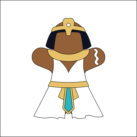 10cm Cleopatra Gingerbread Character