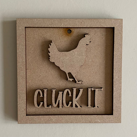 9cm Cluck It Mini Frame