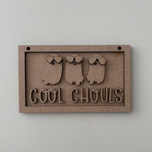 13cm Cool Ghouls Mini Frame