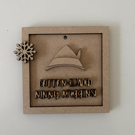 9cm Cotton-Headed Ninny Muggins Mini Frame