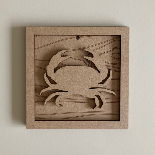 9cm Crab Mini Frame