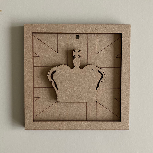 9cm Crown Mini Frame
