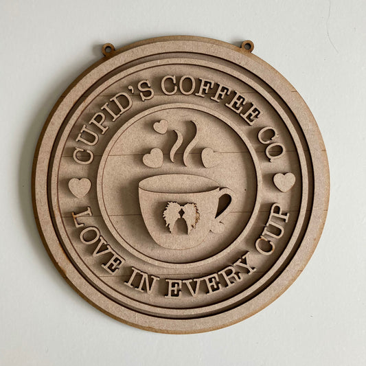 20cm Cupid's Coffee House