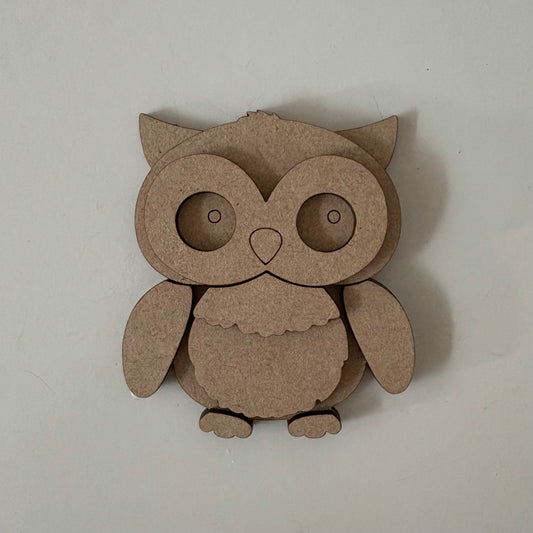8cm Owl Decoration